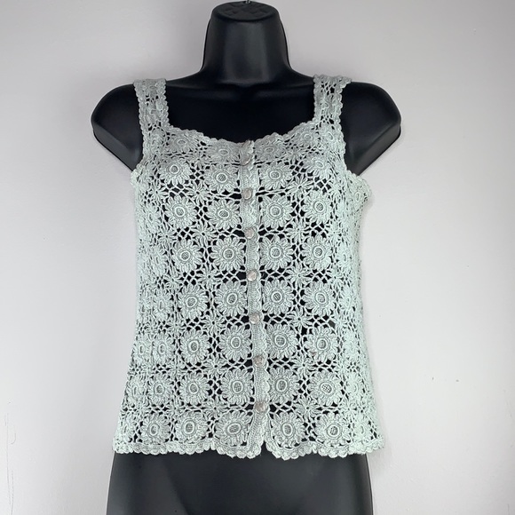 Handmade button front closure camisole - Picture 1 of 8